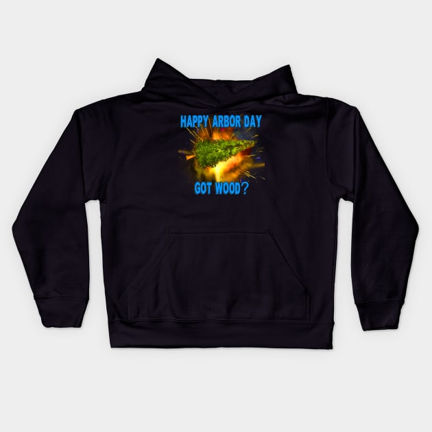 The Orville - Happy Arbor Day Kids Hoodie by TalkingTheOrville